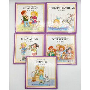 Lot Of 5 Help me Be Good Books By Joy  Berry Hardcover 1988 Grolier